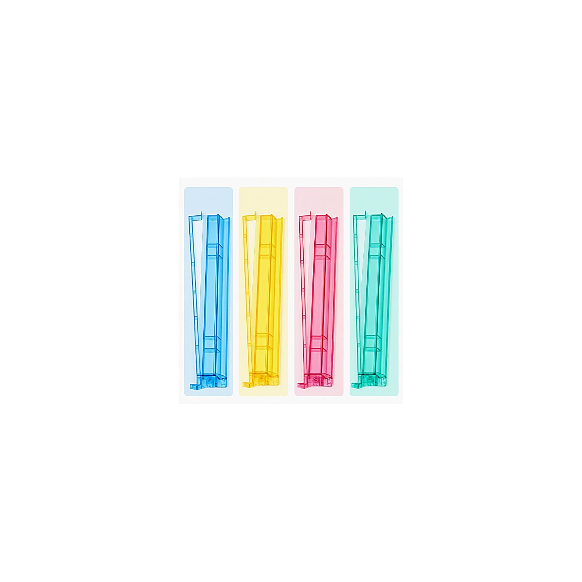 Four-Color Pusher Set — Patented PS, 4 Racks
